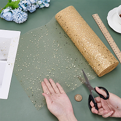 1 Rolle Polyester-Deko-Gazerolle&nbsp;DIY-BC0016-02B