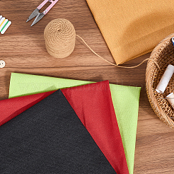4 pièce de tissu en lin 4 couleurs&nbsp;DIY-CY0001-05A