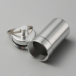 Petit cas de pilule extérieur d'alliage d'aluminium portatif&nbsp;KEYC-WH0029-92E