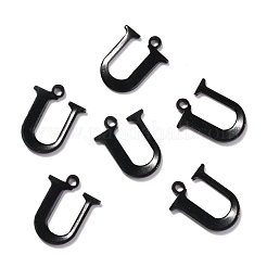 Dijes del alfabeto de acero inoxidable 304&nbsp;STAS-H122-U-EB