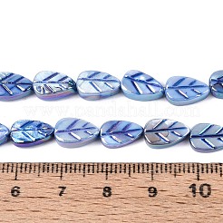 Collares de cuentas talladas en conchas de agua dulce naturales&nbsp;SHEL-N038-25