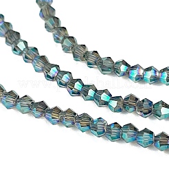 Trasparenti perle di vetro placca fili&nbsp;EGLA-A039-T2mm-UA12
