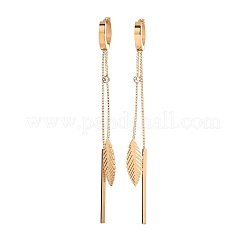 Creolen aus Edelstahl 304&nbsp;EJEW-F393-12G