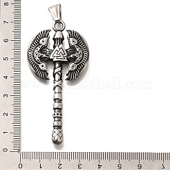 Grands pendentifs en acier inoxydable 304&nbsp;STAS-G350-44B-AS