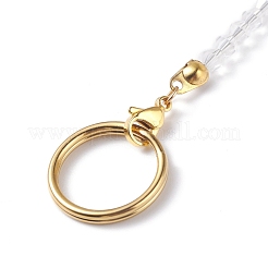 Colgante rectangular y de ojo con temática de chakra de acero inoxidable 201 y 304 que decora&nbsp;PALLOY-JF01199-05