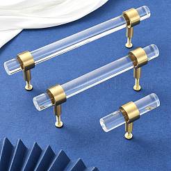 2 Set Schubladengriffe aus Messing und Acryl&nbsp;FIND-TA0011-13B