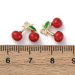 Messing Emaille Anhänger / charms&nbsp;KK-F903-01A-G