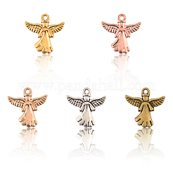 40 pz 5 colori pendenti in lega di stile tibetano&nbsp;FIND-SC0016-64