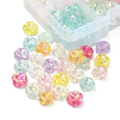 160pcs 8 Farben transparente Acrylperlen&nbsp;MACR-YW0001-91