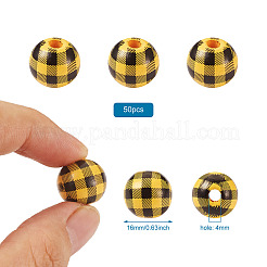 Perles en bois naturel&nbsp;WOOD-TAC0010-05M