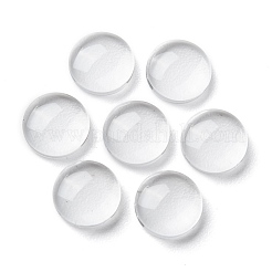 Cabochon in vetro trasparente&nbsp;X-GGLA-R026-8mm