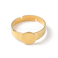 Verstellbare Fingerringkomponenten aus Edelstahl 304&nbsp;LS-STAS-F149-21G-A