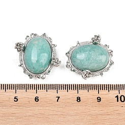 Maillons multibrins en amazonite naturelle&nbsp;G-A315-02D-P