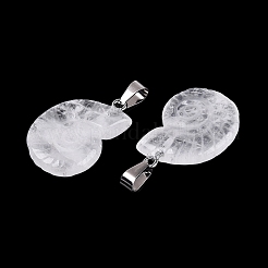 Quarzo naturale pendenti in cristallo&nbsp;G-Q601-45I