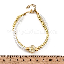 Messing mehradrige Armbänder&nbsp;BJEW-M056-02G