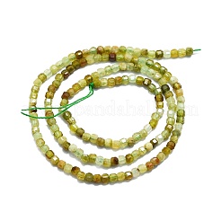 Natürlichen grünen Granat Perlen Stränge&nbsp;G-P457-B01-07