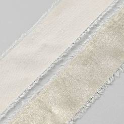 Ausgefranstes Satinband&nbsp;SRIB-TAC0001-09D