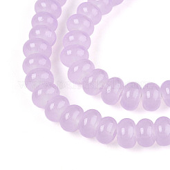 Imitation de perles de verre de jade&nbsp;DGLA-ZX002-8mm-02F