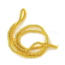 Fili di perline di ematite sintetica non magnetica elettrolitica&nbsp;G-H020-J01-02