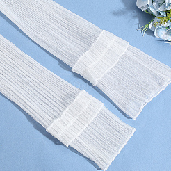 Polyester-Spitzen-Armschoner für Damen&nbsp;AJEW-WH20007-88B