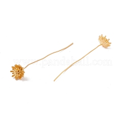 Gänseblümchen-Blumenkopfstifte aus Messing&nbsp;FIND-B009-09G