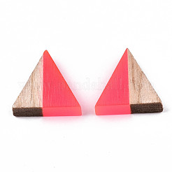 Durchscheinende Cabochons aus Harz und Holz&nbsp;LS-CRES-N028-001A-A05