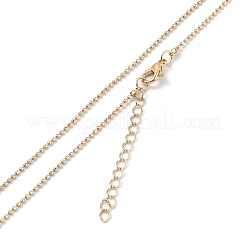 Collane del pendente del rhinestone della lega&nbsp;NJEW-H306-A04-G