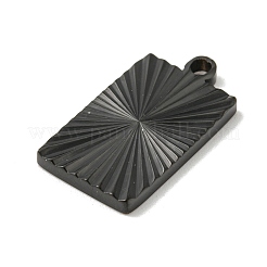 Colgantes de acero inoxidable 304 con revestimiento iónico (IP)&nbsp;STAS-D025-06B-02