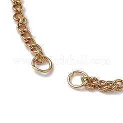 Herstellung von Kettenarmbändern aus Edelstahl 304&nbsp;AJEW-JB01212-01