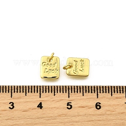 Breloques en laiton&nbsp;KK-I275-14G-02