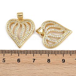 Ottone micro spianare pendenti zirconi&nbsp;ZIRC-I367-07G-18