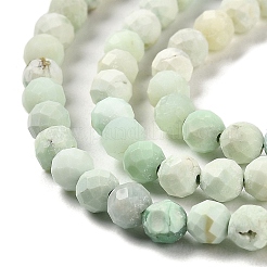 Chapelets de perles en opale vert naturel&nbsp;G-Z035-A02-03C