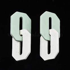 Anillos de unión de arcilla polimérica hechos a mano&nbsp;LS-CLAY-N010-033-04