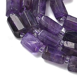 Natürlichen Amethyst Perlen Stränge&nbsp;G-C270-K05