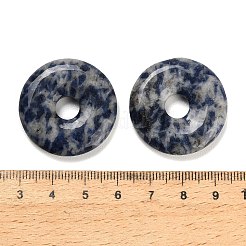 Pendentifs en jaspe tache bleue naturelle&nbsp;G-F831-A09
