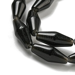 Natürlichen Obsidian Perlen Stränge&nbsp;G-A223-A03-01