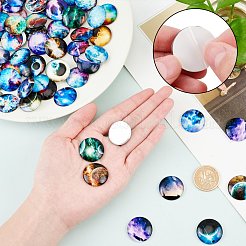 Glas cabochons&nbsp;GGLA-R040-25mm-02