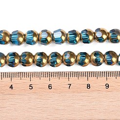 Galvanisieren Glasperlen&nbsp;X-EGLA-Q128-04A-FP04