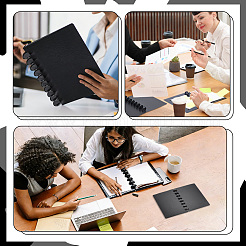 10 copertina per diario e quaderno in plastica rettangolare in PP&nbsp;AJEW-NB0009-37