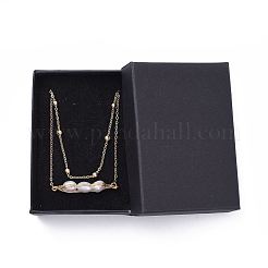 Ensembles de collier pendentif en laiton&nbsp;NJEW-JN02469