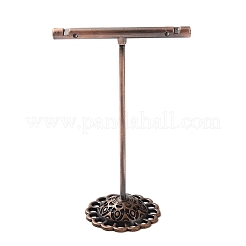 Set di espositori per orecchini in ferro con barra a T da 3 pz e 3 misure&nbsp;ODIS-K003-01R