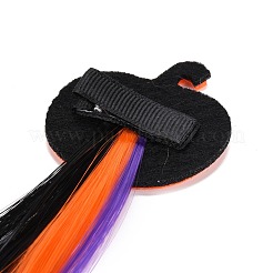 Halloween feltro zucca e accessori per capelli parrucchino&nbsp;PHAR-B088-02