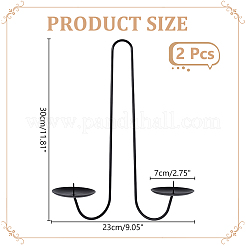 Portacandele in ferro&nbsp;AJEW-WH0410-249