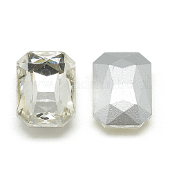 Torna a punta cabochon strass vetro&nbsp;RGLA-T079-8x10mm-01