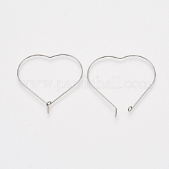 Accesorios para pendientes de aro de acero inoxidable 304 resistentes al deslustre&nbsp;STAS-T045-49B