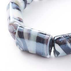 Bracciali di perline intrecciati con fili di nylon regolabili&nbsp;BJEW-JB06070-02