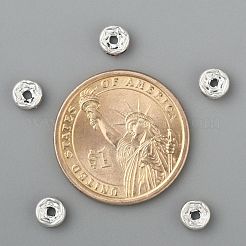 Grade ottone a strass distanziatore perline&nbsp;RB-A014-Z6mm-27S