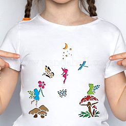 Wiederverwendbare Zeichenschablonen aus Kunststoff&nbsp;DIY-WH0172-305