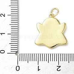 Pendentifs en laiton émaillé sur le thème d'Halloween&nbsp;LS-KK-L248-01G-05