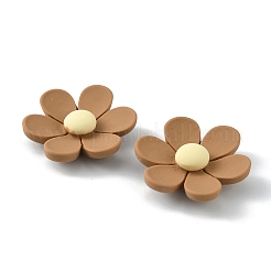 Undurchsichtigen Cabochons&nbsp;RESI-WH0026-75C-06